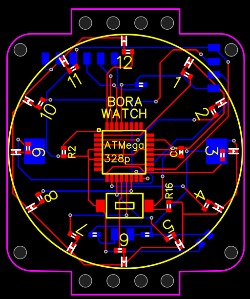 BCD Watch | Binary to Decimal | Arduino watch | ATtiny85 | diy watch |  Arduino Project | PCB way - YouTube